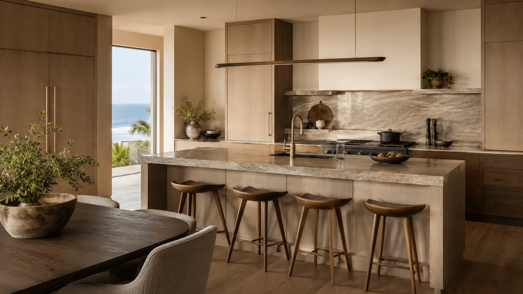 Custom kitchen designed and built by Milan Design and Build
